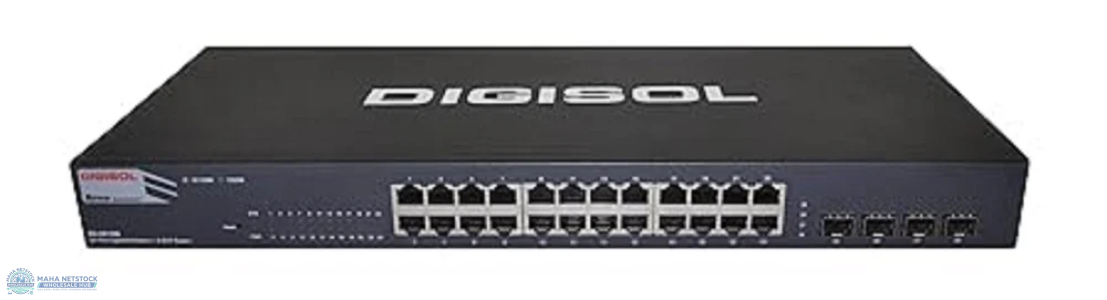 Digisol 24-Port Gigabit L2 Managed Switch with 4 SFP+ (Premium)